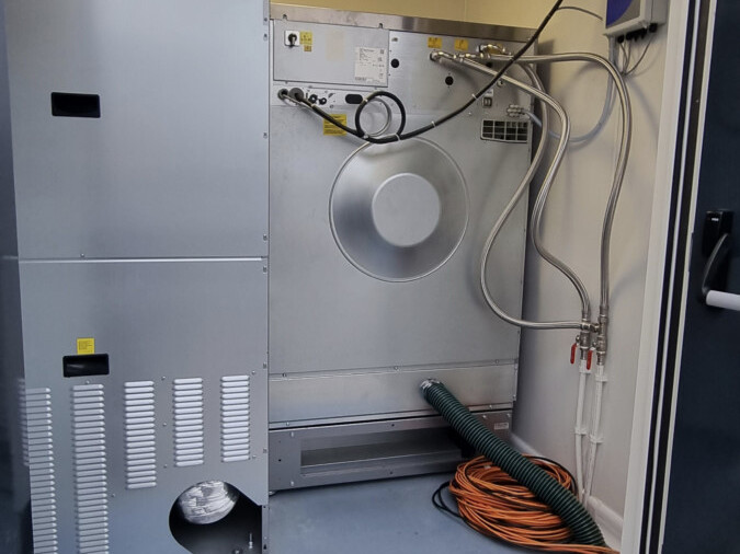 Equipement blanchisserie industrielle intégrée pour les hôtels