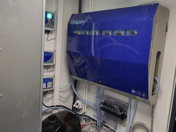Equipement blanchisserie industrielle intégrée pour les hôtels