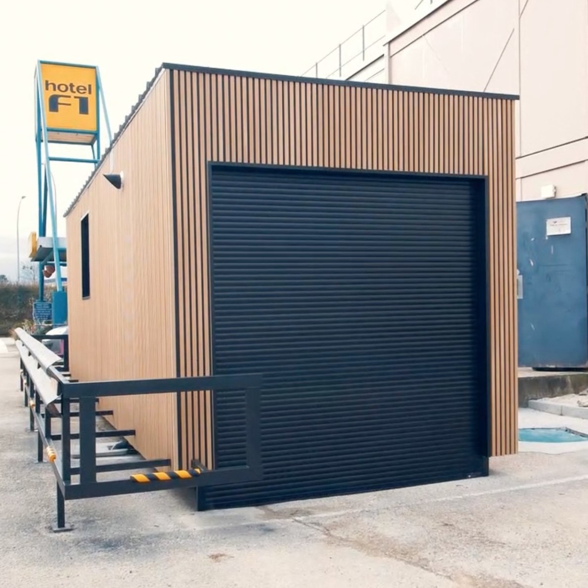 portique automatique laverie automatique clients hotel